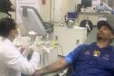 Com apoio dos três clubes de Curitiba, campanha incentiva população a doar sangue