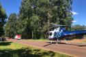 Serviço aeromédico do Paraná bate recorde histórico em 2023 com mais de 4 mil atendimentos