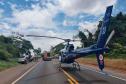 Serviço aeromédico do Paraná bate recorde histórico em 2023 com mais de 4 mil atendimentos