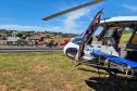 Serviço aeromédico do Paraná bate recorde histórico em 2023 com mais de 4 mil atendimentos