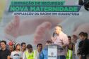 Governador anuncia R$ 4,7 milhões para nova maternidade e em Guaratuba
