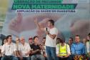 Governador anuncia R$ 4,7 milhões para nova maternidade e em Guaratuba