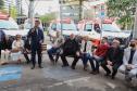 Estado entrega 24 novas ambulâncias para fortalecer o Samu de Curitiba