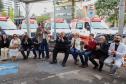 Estado entrega 24 novas ambulâncias para fortalecer o Samu de Curitiba