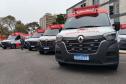 Estado entrega 24 novas ambulâncias para fortalecer o Samu de Curitiba