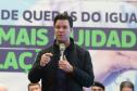Governo inaugura obras e anuncia novos investimentos para Quedas do Iguaçu