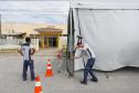 Secretaria da Saúde instala tendas para atender casos de viroses no Litoral