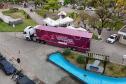Carreta Saúde da Mulher zera fila para exames de mamografia em Cerro Azul