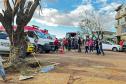 Agilidade do Samu e apoio de 50 socorristas foram fundamentais para os atendimentos das vítimas do tornado