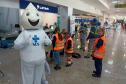Campanhas na fronteira e aeroportos aplicam quase 3,5 mil doses de vacinas no Paraná