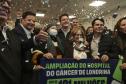 Estado assina convênio de R$ 121 milhões para ampliar Hospital do Câncer de Londrina