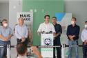 O Governador Carlos Massa Ratinho Junior visita nesta terça-feira (14/04)  as instalações do Hospital Regional de Ivaiporã que terá 104 leitos, sendo 10 reservados para Unidade de Terapia Intensiva (UTI), centro cirúrgico e enfermarias.  Ivaipora, 14/04/2020 - Foto: Geraldo Bubniak/AEN