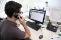 Call center da SESA e Ouvidoria.Foto: Ari Dias/AEN.