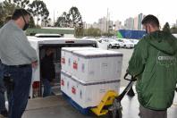Paraná recebe 190 mil vacinas contra a Covid-19