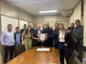 Saúde assina convênio de R$ 14,3 milhões para construção do Hospital Municipal de Salto do Lontra no Sudoeste