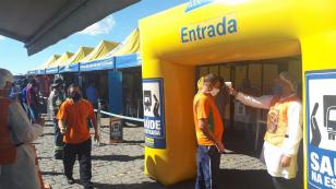 Segue a ação de prevenção para caminhoneiros e motoristas nas rodovias do Estado