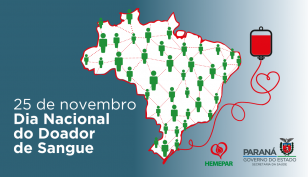 Saúde celebra o Dia Nacional do Doador de Sangue e ressalta a importância da doação.