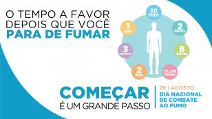 Saúde promove live que alerta sobre o perigo do tabagismo