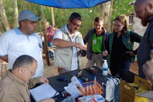 Sesa realiza ações de coleta de toxinas de peixes peçonhentos