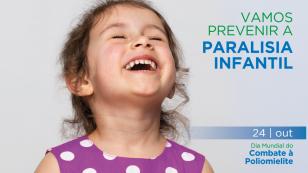 Sesa reforça vacinação no Dia Mundial de Combate à Poliomielite