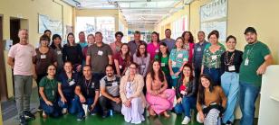 Turma do curso Tabwin básico aplicado ao Sistema de Informação sobre Agravos de Notificação (Sinan) 