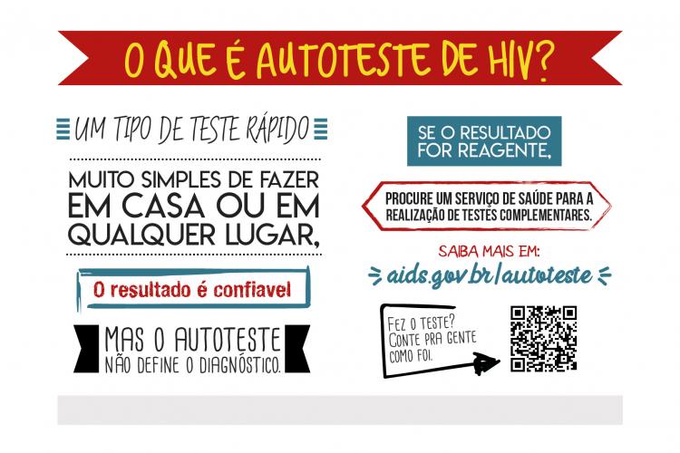 Sesa disponibiliza autoteste de HIV para todos os municípios do estado