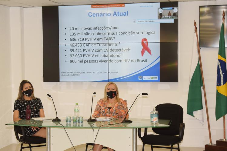 Sesa realiza evento online alusivo ao Dia Mundial de Combate a Aids