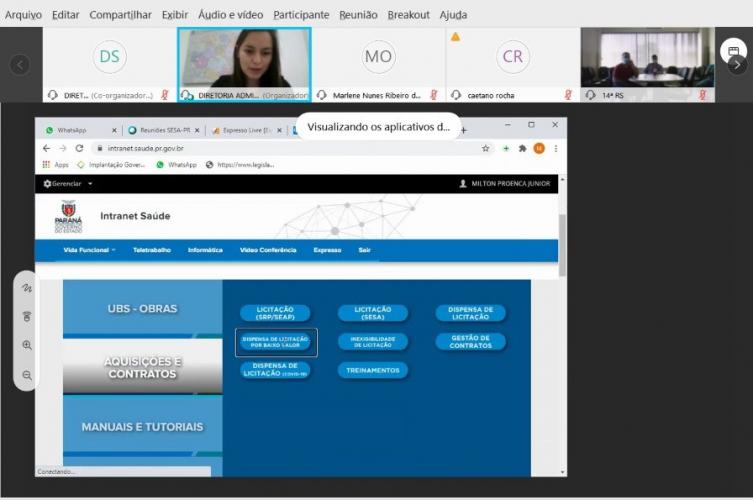 Sesa promove treinamento online para alinhamento de processos administrativos de aquisição