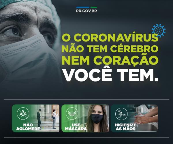 Não aglomere, use máscara, higienize as mãos