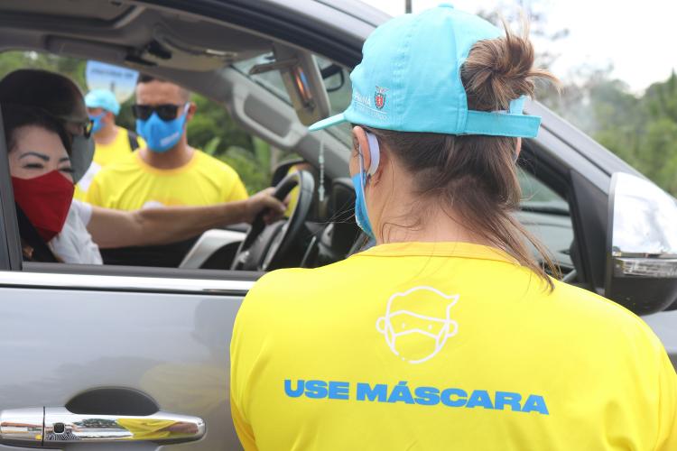 Governo inicia “blitz educativa sanitária” nos acessos ao litoral do estado neste sábado Fotos: Verão Consciente