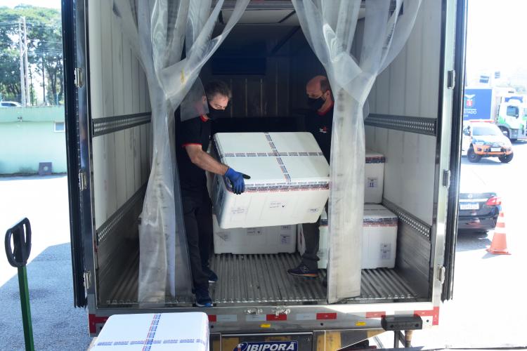 Paraná distribuiu 99,92% das vacinas recebidas pelo Ministério da Saúde