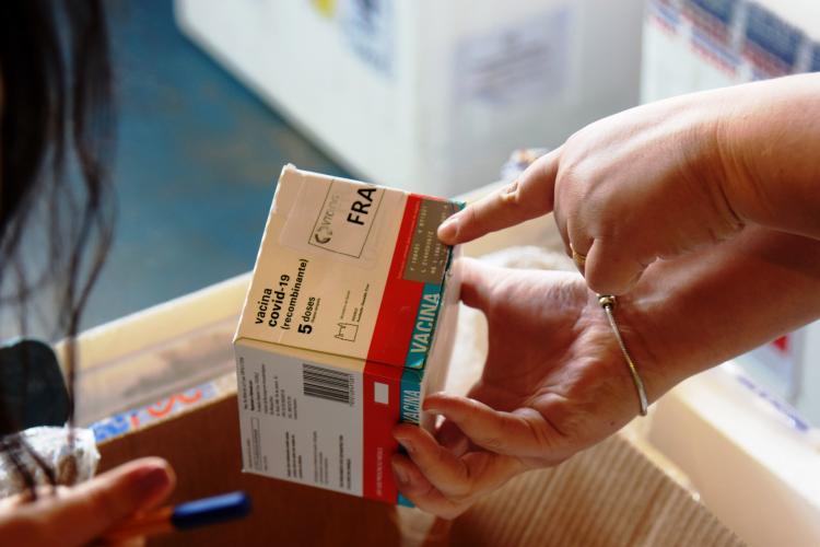 Saúde começa a distribuir nesta terça vacinas contra Covid-19 para trabalhadores da educação