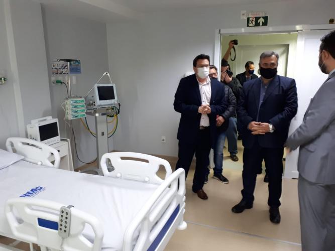 Novos leitos exclusivos para tratamento da Covid-19 são abertos em São Miguel do Iguaçu