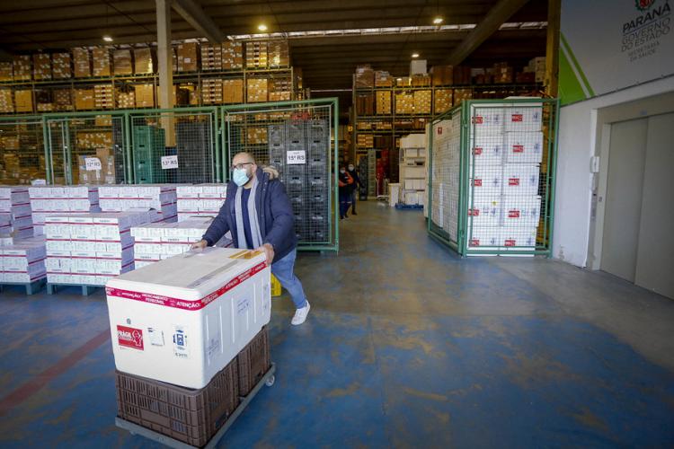 29/07/2021 - Distribuição de vacinas para Regionais