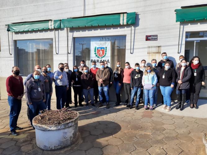 Secretário visita nova sede da Regional de Saúde de Telêmaco Borba