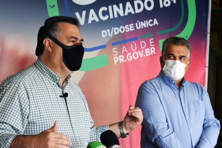 Paraná recebe 190 mil vacinas contra a Covid-19