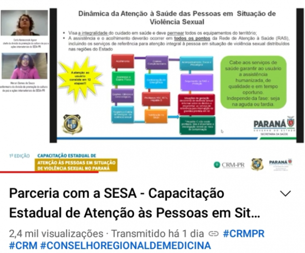Estado capacita profissionais da saúde e segurança no atendimento às vítimas de violência sexual