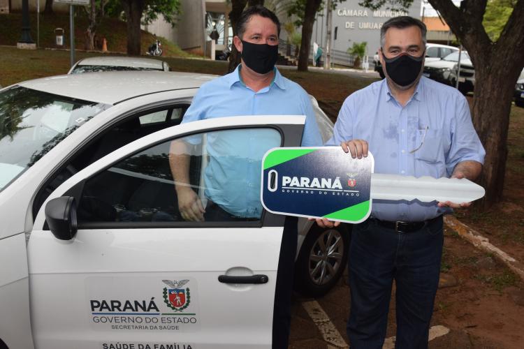 Estado entrega 47 veículos para a Saúde da Região de Umuarama e assina convênio de R$ 5 milhões