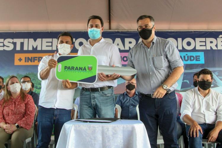 Governador anuncia R$ 1,9 milhão para a Saúde de Goioerê