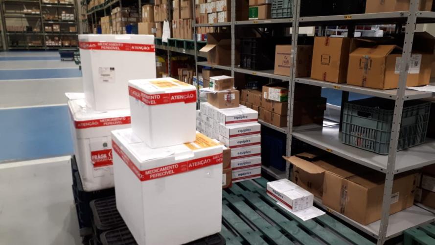 Saúde distribui mais 130 mil vacinas contra a Covid-19 nesta quarta