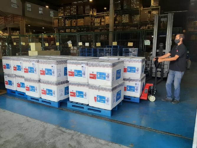 Paraná espera receber mais 1,4 milhão de vacinas contra a Covid-19