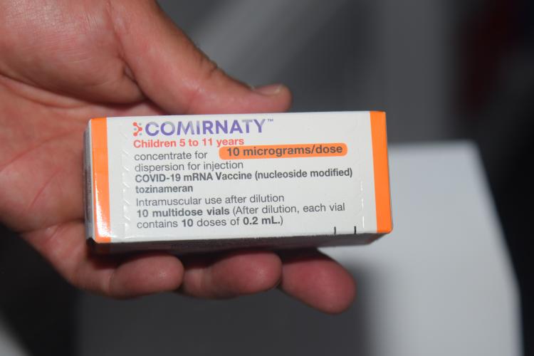 Estado deve receber mais 66 mil vacinas pediátricas contra a Covid-19 nesta terça-feira