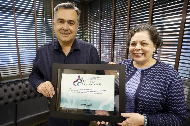 Equipes da Linha de Cuidado Materno Infantil prestam homenagem a Beto Preto