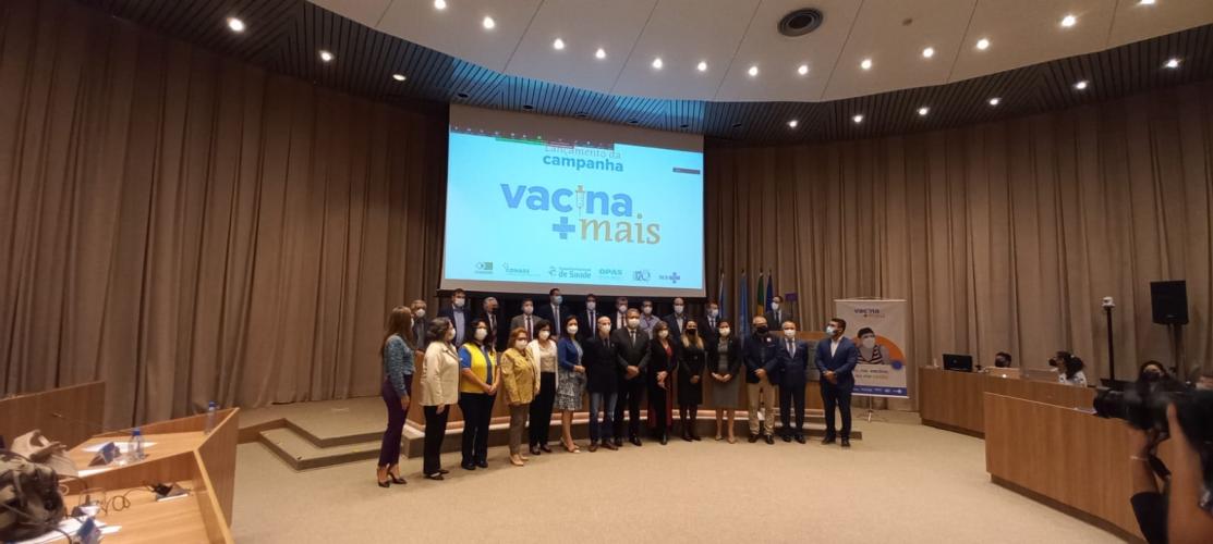 Vacina Mais é lançado em Brasília e campanha será reforçada no Paraná