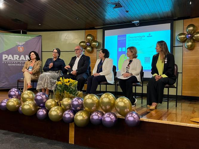 Estado reforça a importância do aleitamento materno para o desenvolvimento dos bebês