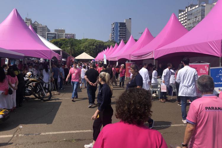 Paraná Rosa em Ação de Foz do Iguaçu é transferido para 11 de novembro