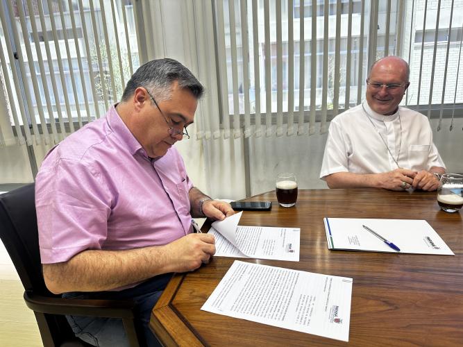 Sesa e Pastoral da Pessoa Idosa firmam parceria para ações de saúde