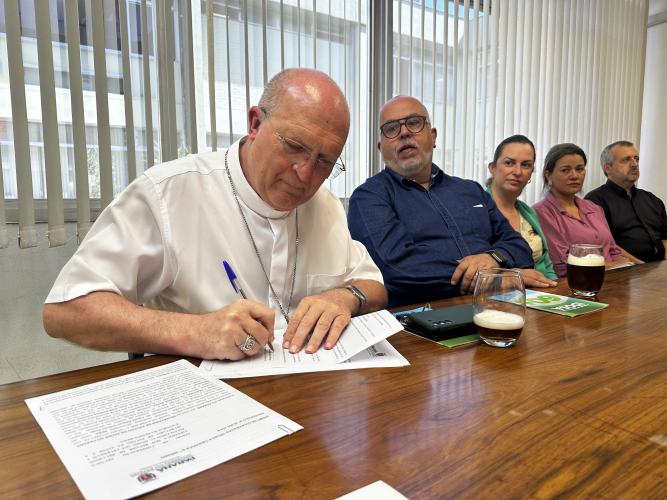 Sesa e Pastoral da Pessoa Idosa firmam parceria para ações de saúde