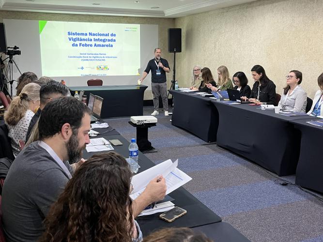 Paraná recebe reunião de capacitação sobre febre amarela do Sul e Sudeste