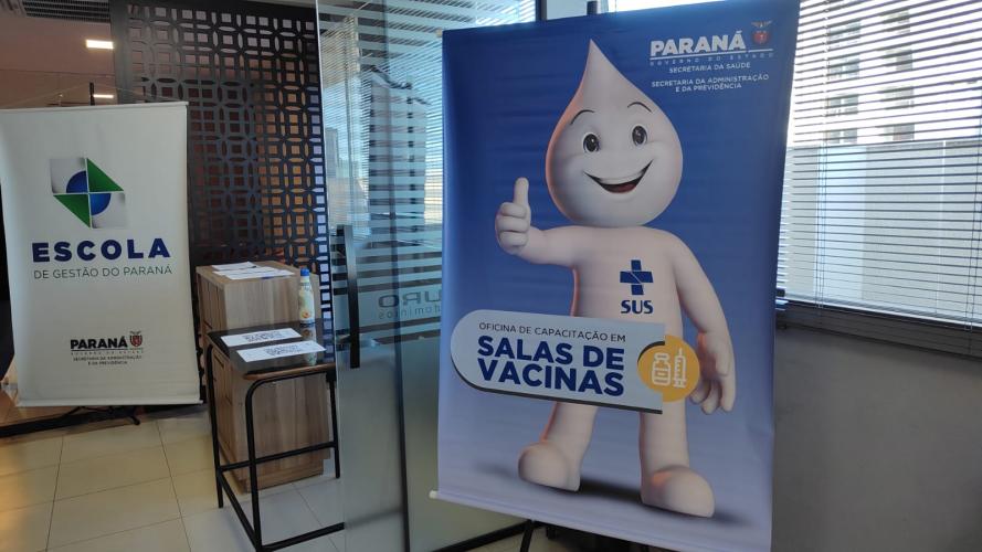 Saúde capacita profissionais para qualificar salas de vacinação e ampliar cobertura